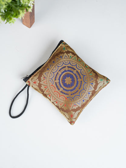 Banarasi Coin Purse - 5 inch - WBG1840
