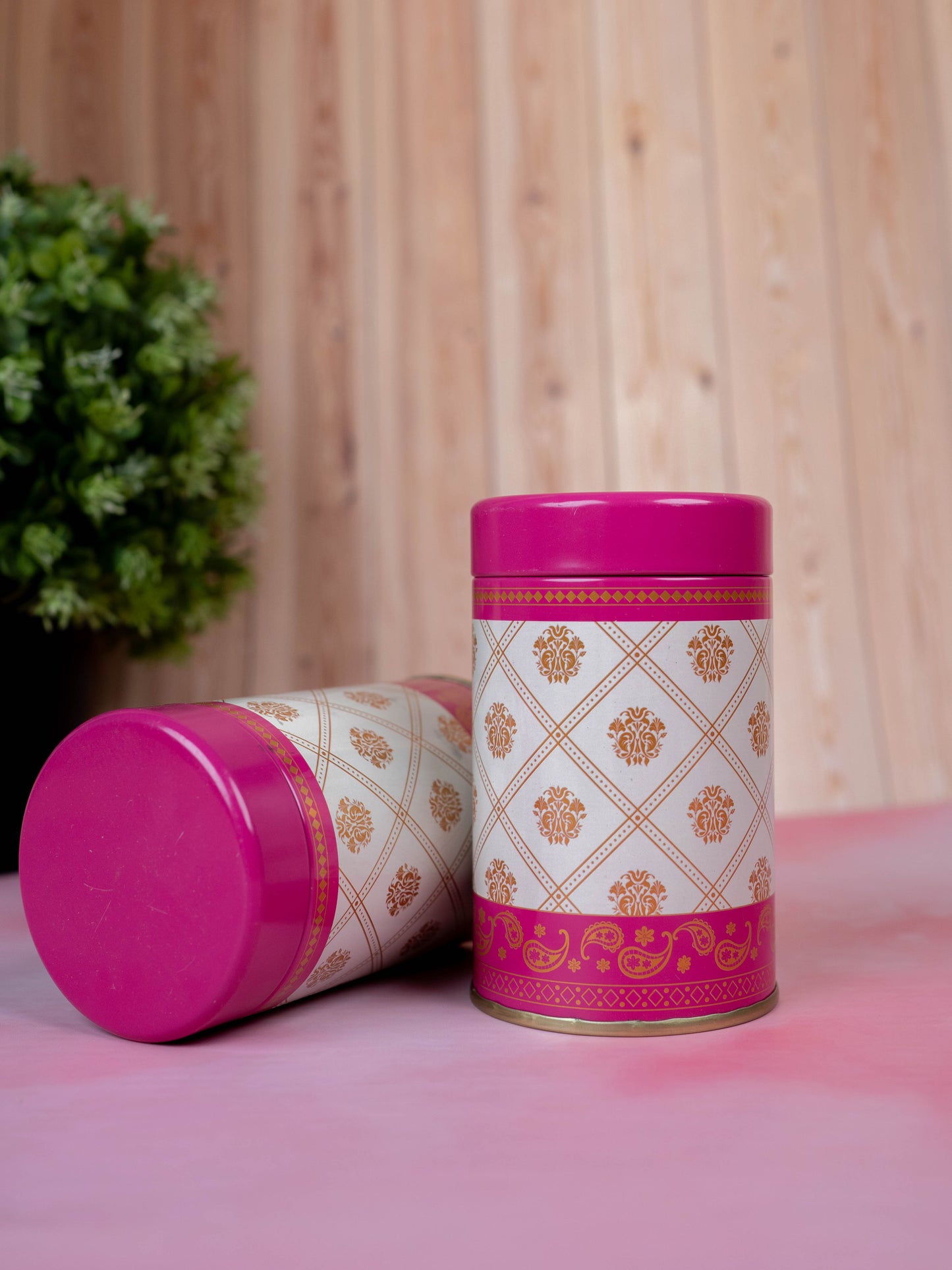 Printed Tin Jar - WBG1859