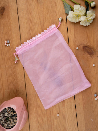 Tissue String Bag - 11x8 inch - WBG1860
