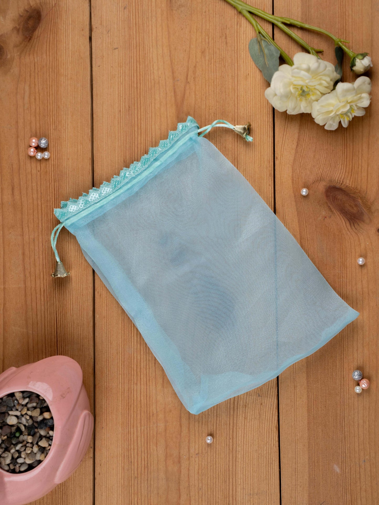 Tissue String Bag - 11x8 inch - WBG1860