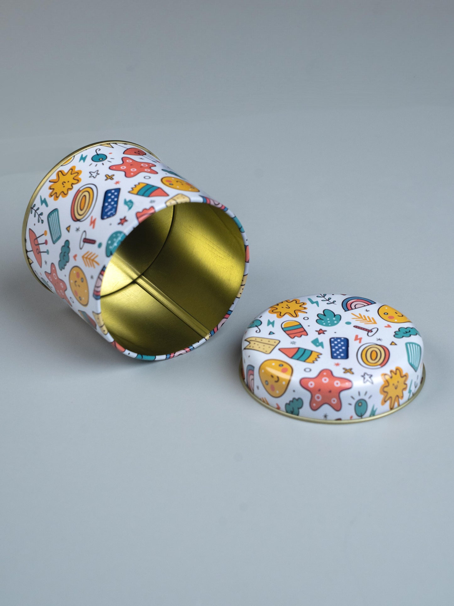 Kids Printed Tin Jar - WBG1869
