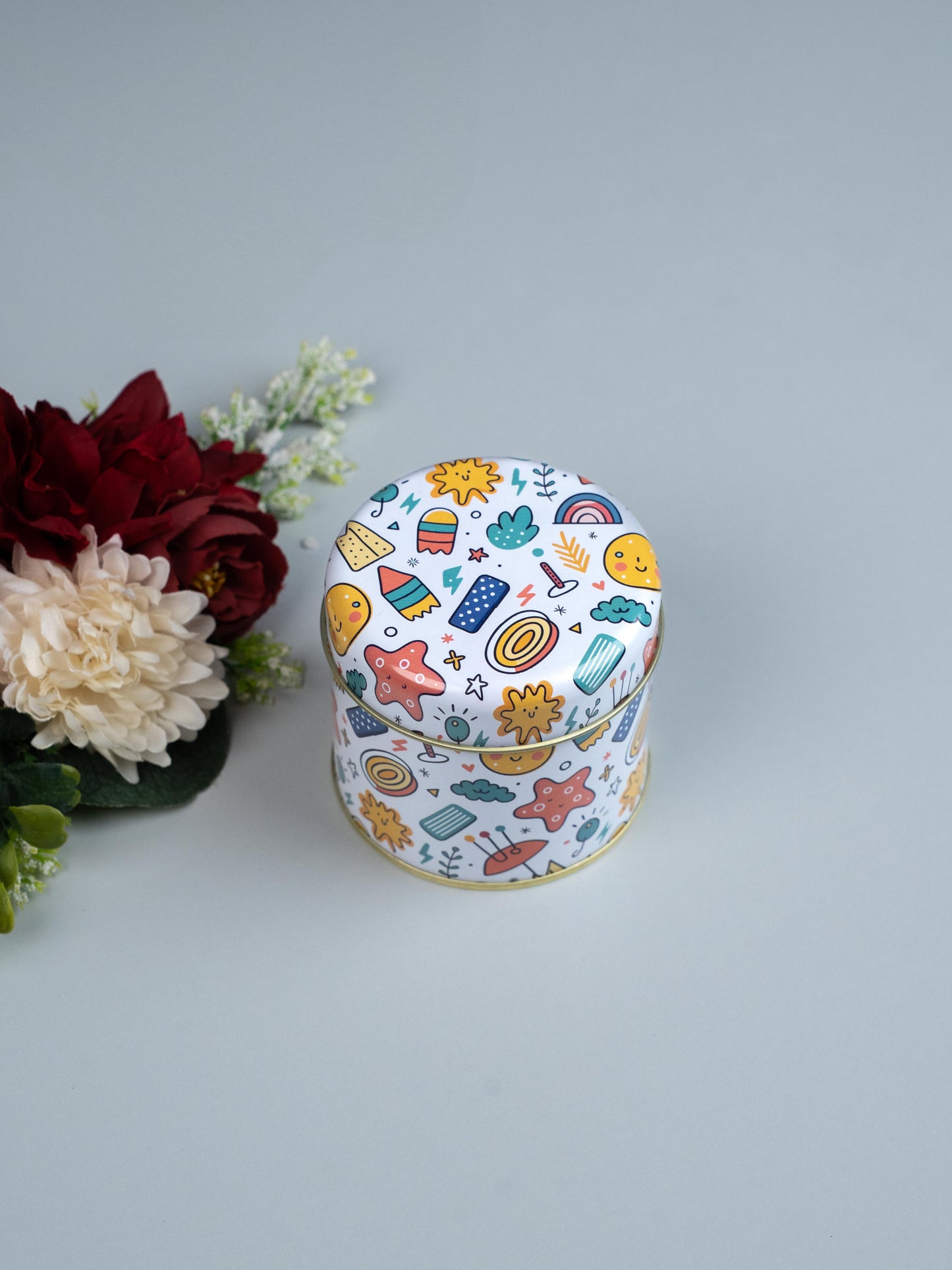 Kids Printed Tin Jar - WBG1869