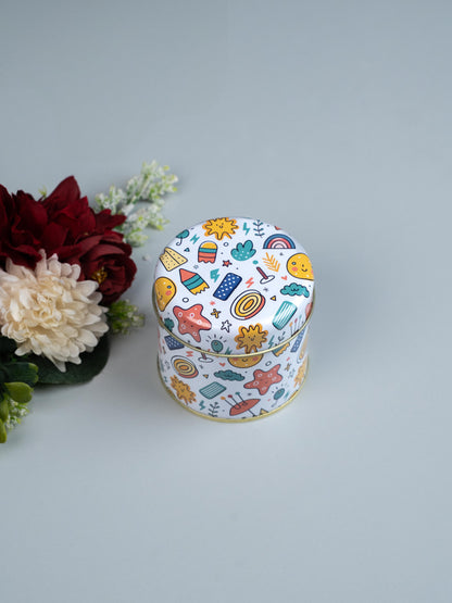 Kids Printed Tin Jar - WBG1869