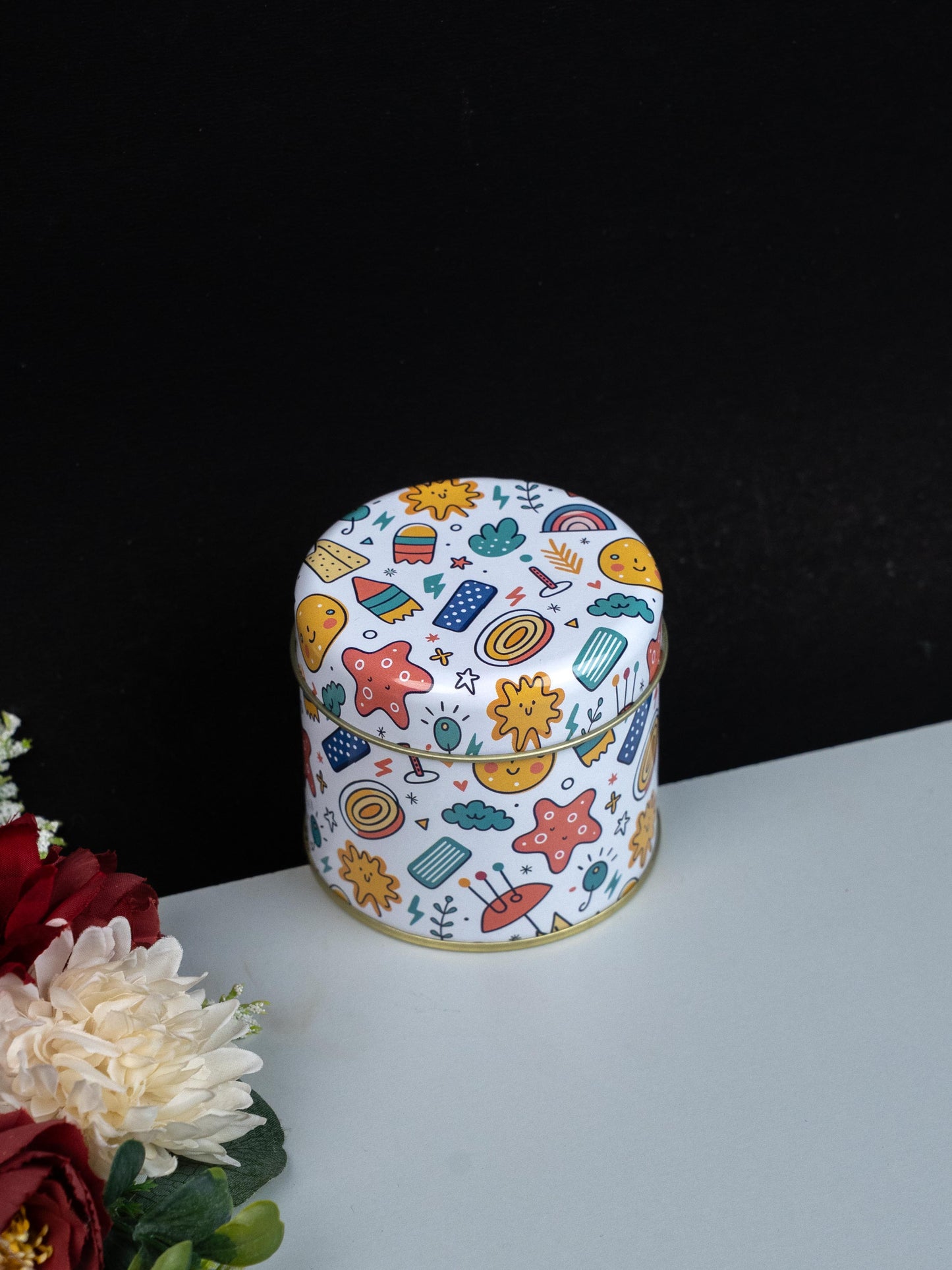Kids Printed Tin Jar - WBG1869
