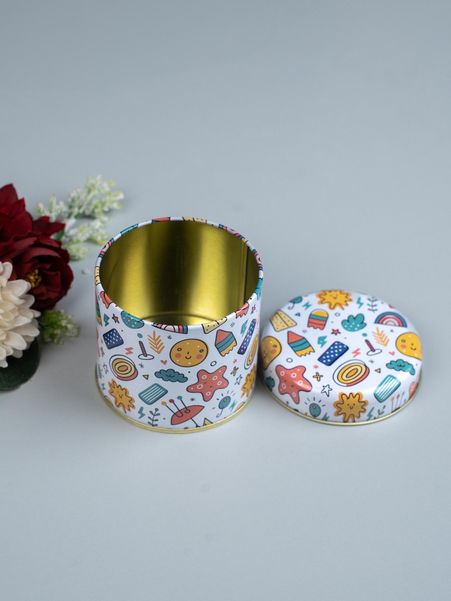 Kids Printed Tin Jar - WBG1869