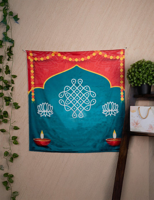 Back Drop Design - Kolam Prints - WBG1871