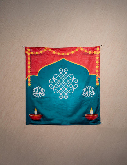 Back Drop Design - Kolam Prints - WBG1871