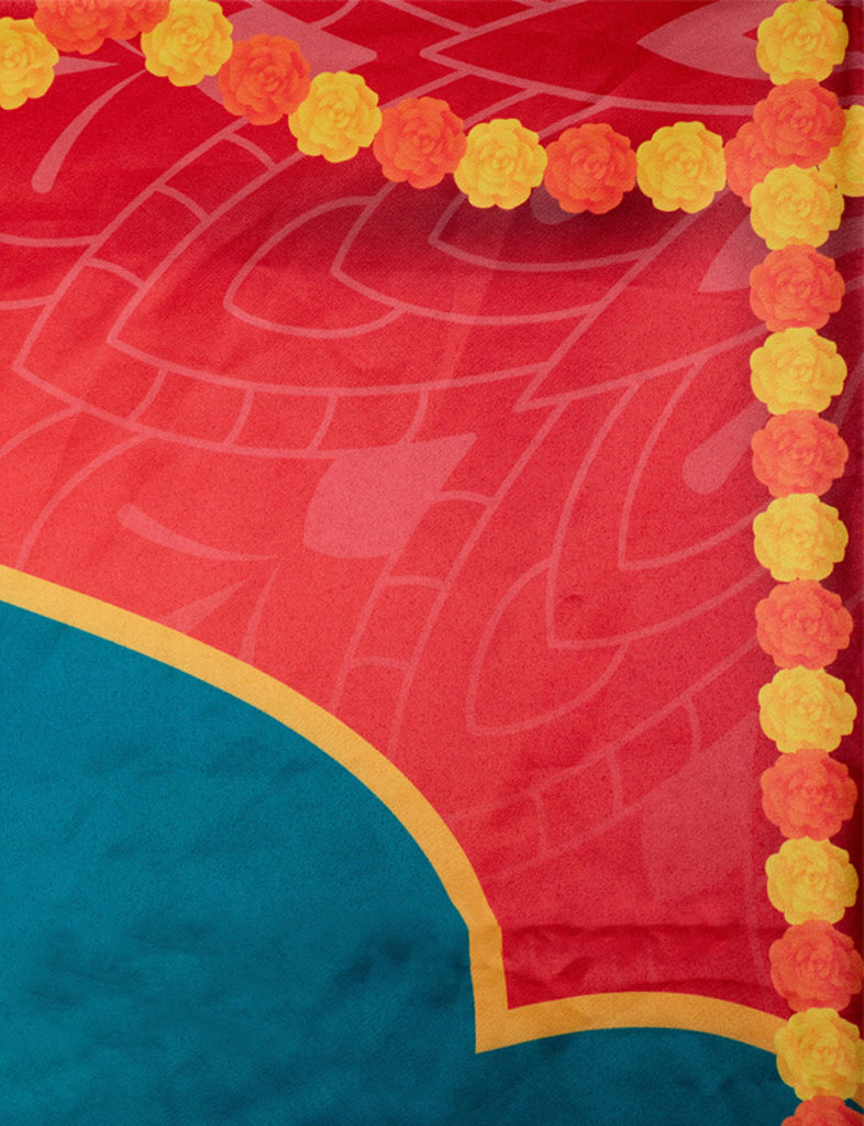 Back Drop Design - Kolam Prints - WBG1871