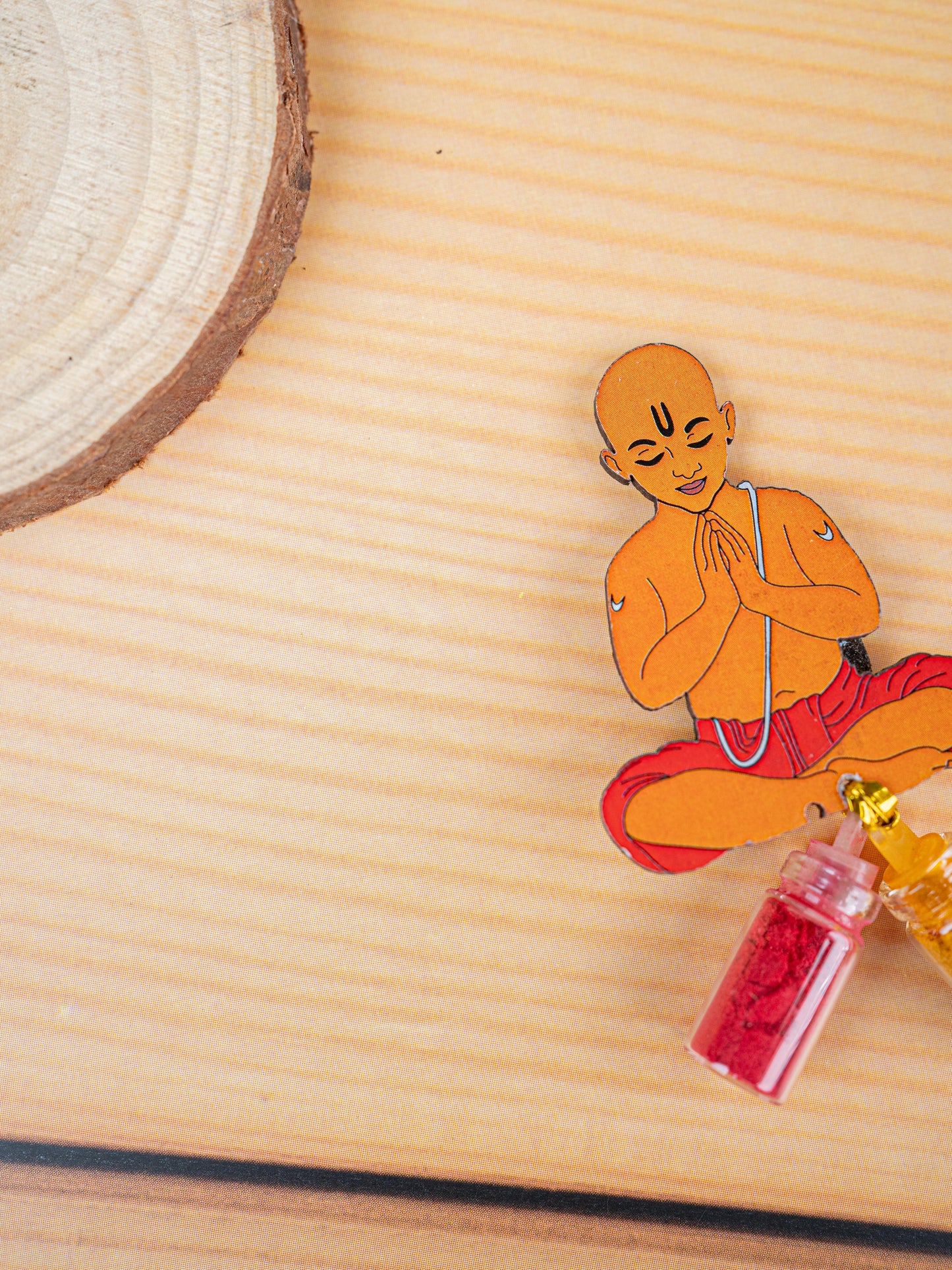 Upanayana Haldi Kumkum Set with Magnet - WBG1872