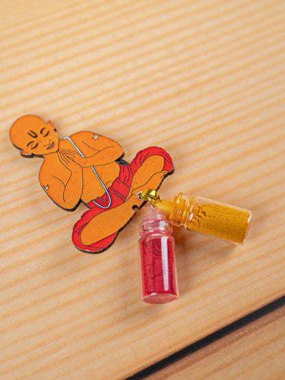 Upanayana Haldi Kumkum Set with Magnet - WBG1872