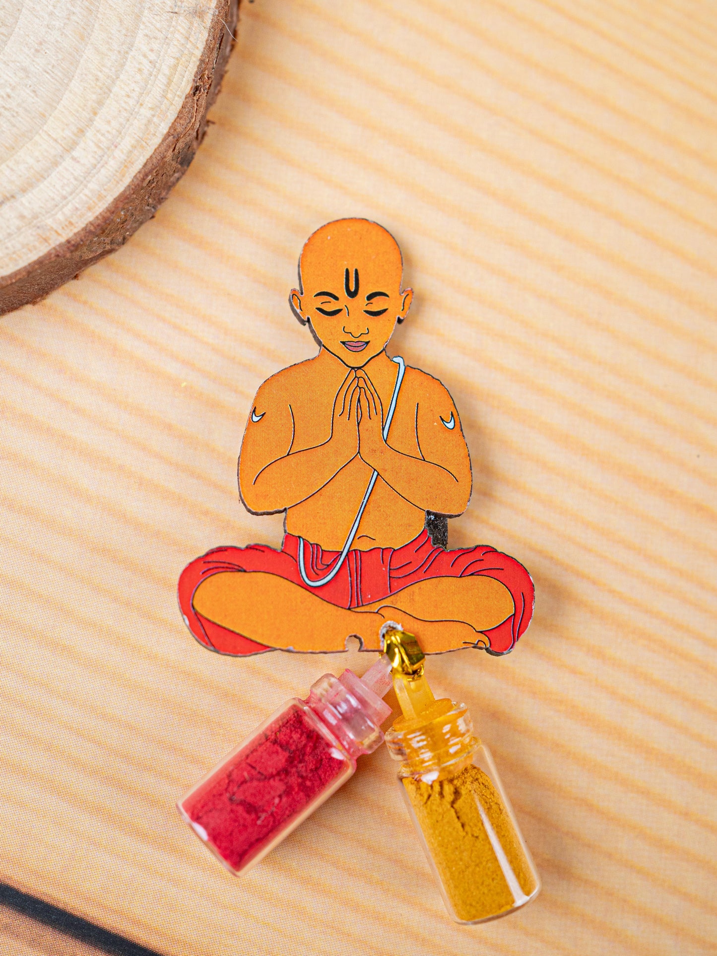 Upanayana Haldi Kumkum Set with Magnet - WBG1872