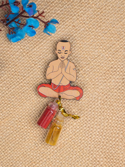 Upanayana Haldi Kumkum Set with Magnet - WBG1872