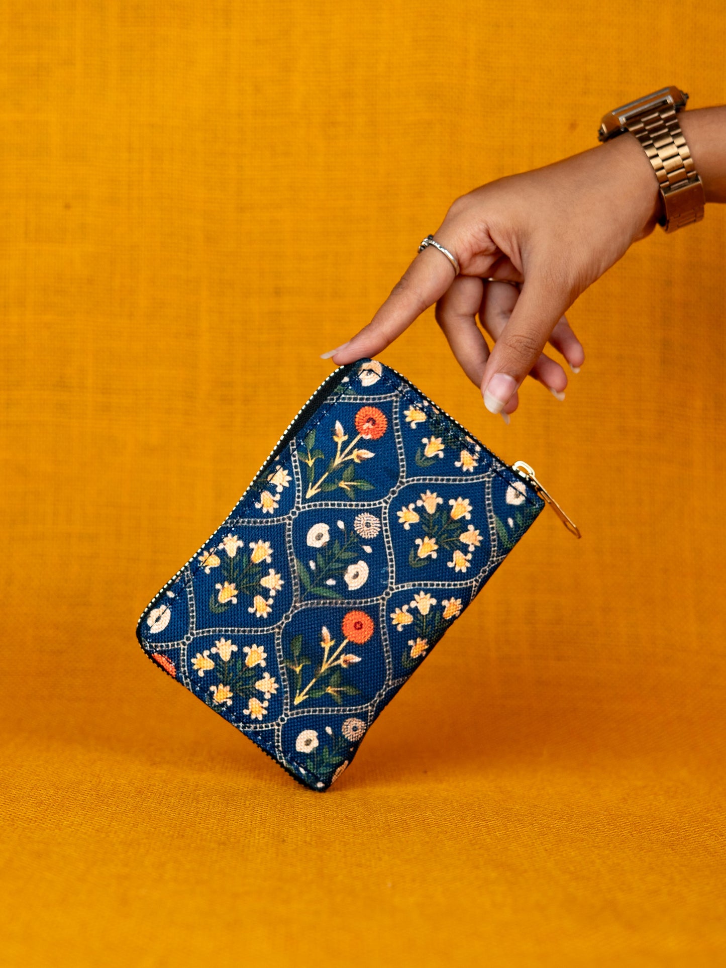 Floral Printed Wallet - WBG1876