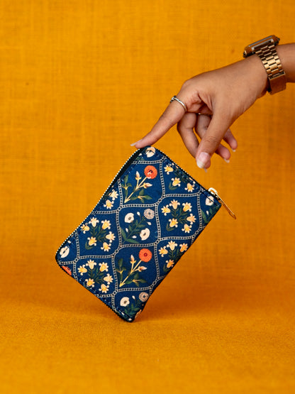 Floral Printed Wallet - WBG1876