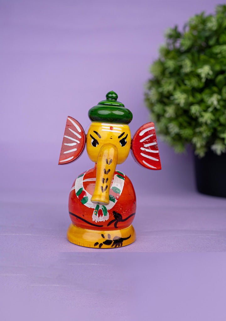 Kondapalli - Spring Ganesha - 4 inch - WBG1889