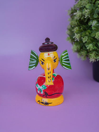 Kondapalli - Spring Ganesha - 4 inch - WBG1889