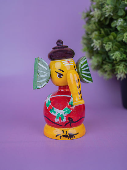 Kondapalli - Spring Ganesha - 4 inch - WBG1889