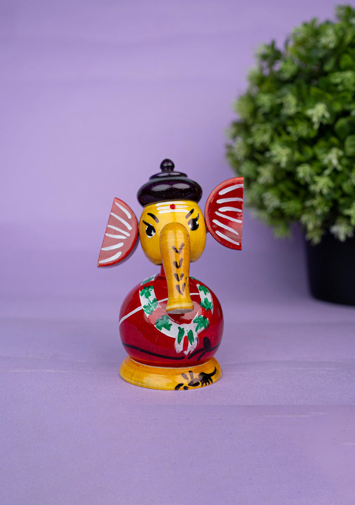 Kondapalli - Spring Ganesha - 4 inch - WBG1889