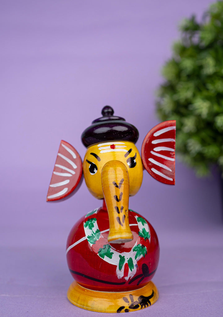 Kondapalli - Spring Ganesha - 4 inch - WBG1889