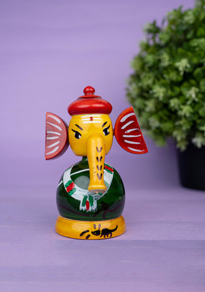 Kondapalli - Spring Ganesha - 4 inch - WBG1889