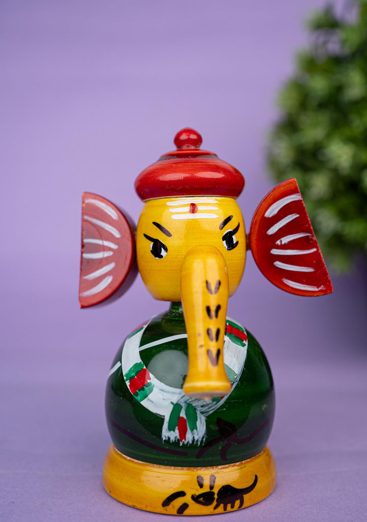 Kondapalli - Spring Ganesha - 4 inch - WBG1889