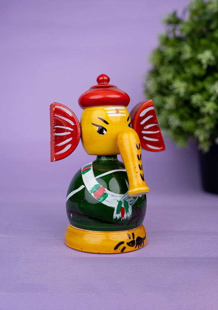 Kondapalli - Spring Ganesha - 4 inch - WBG1889