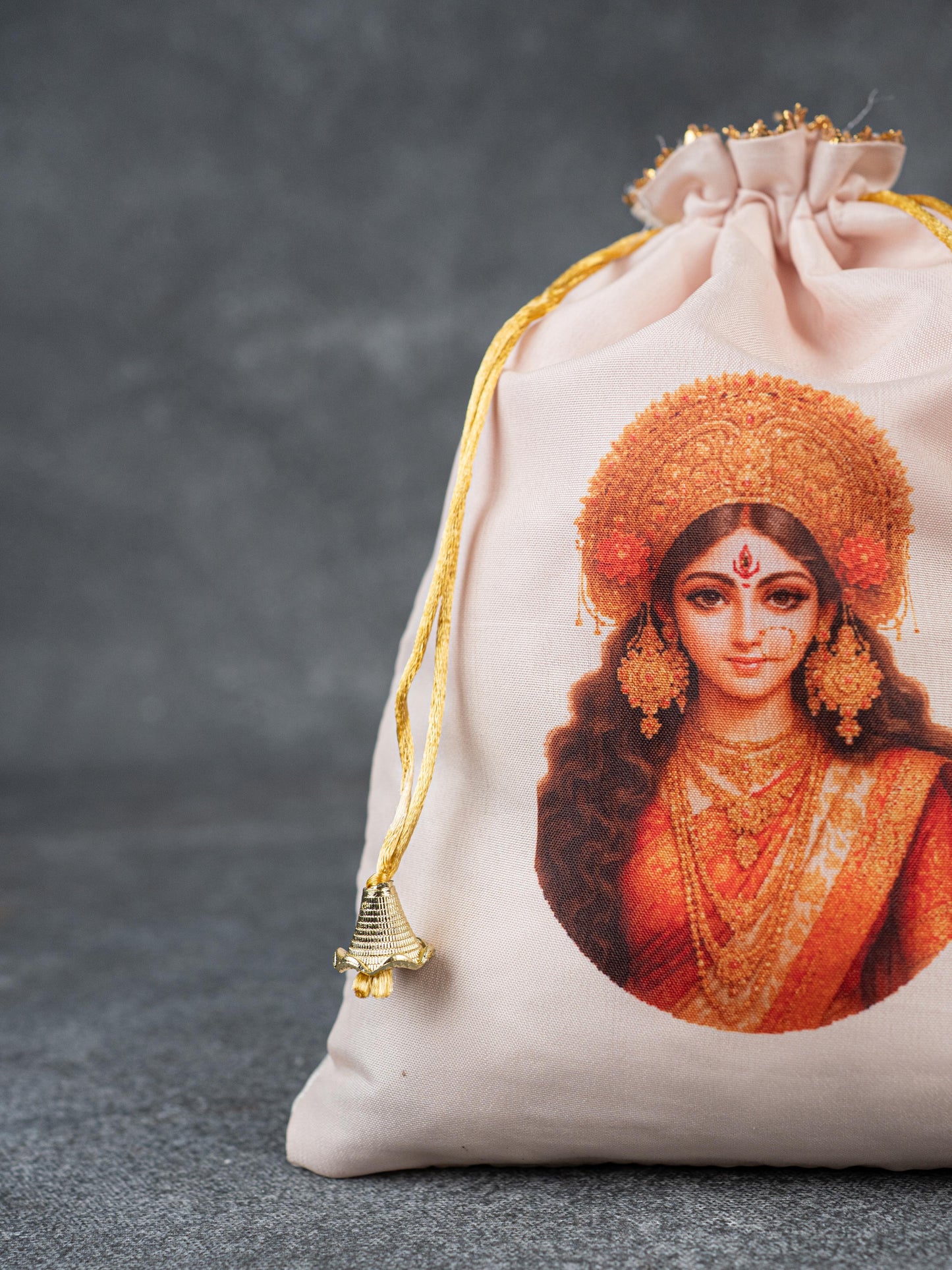 Amman Face String Bag - 10x8 inch - WBG1891