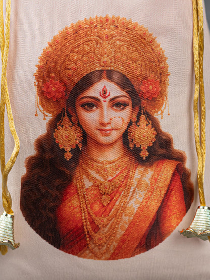 Amman Face String Bag - 10x8 inch - WBG1891