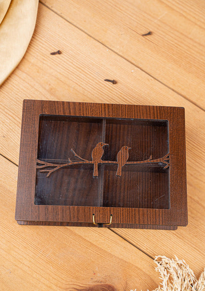 Brown Sparrow Dry Fruit Box - 7x5 inch - WBG1896-2