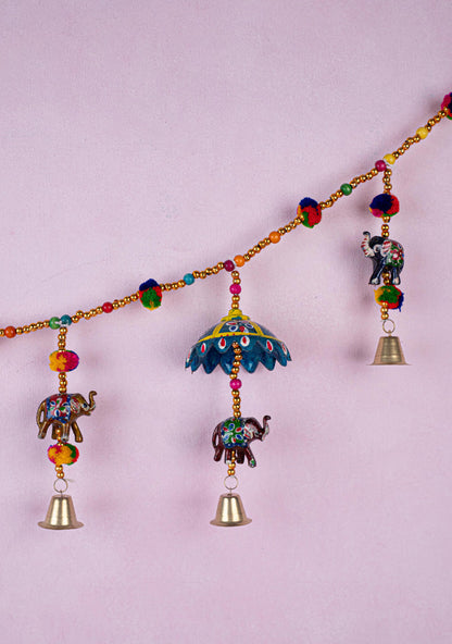 Elephant Thoran with Bells - WBG1898