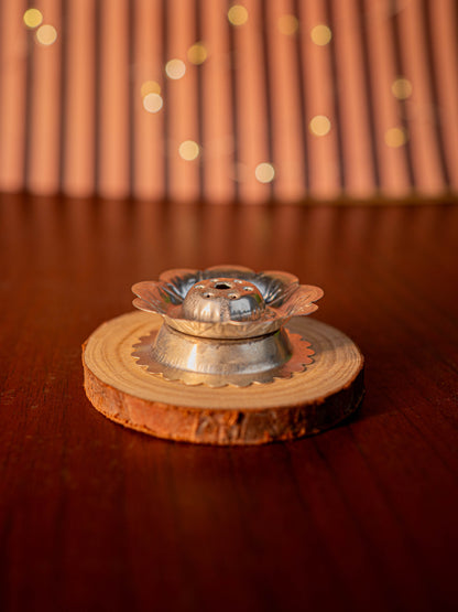 German silver agarbathi stand - WBG1922