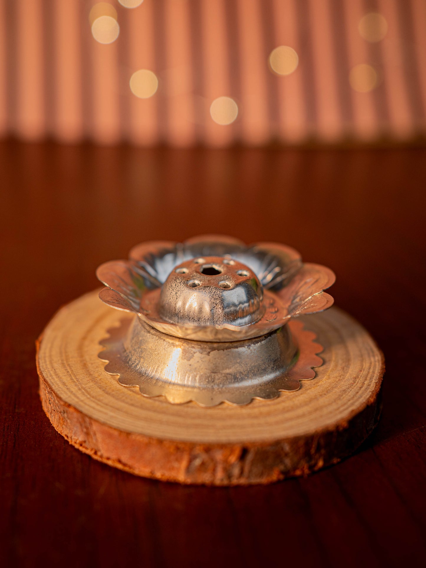 German silver agarbathi stand - WBG1922