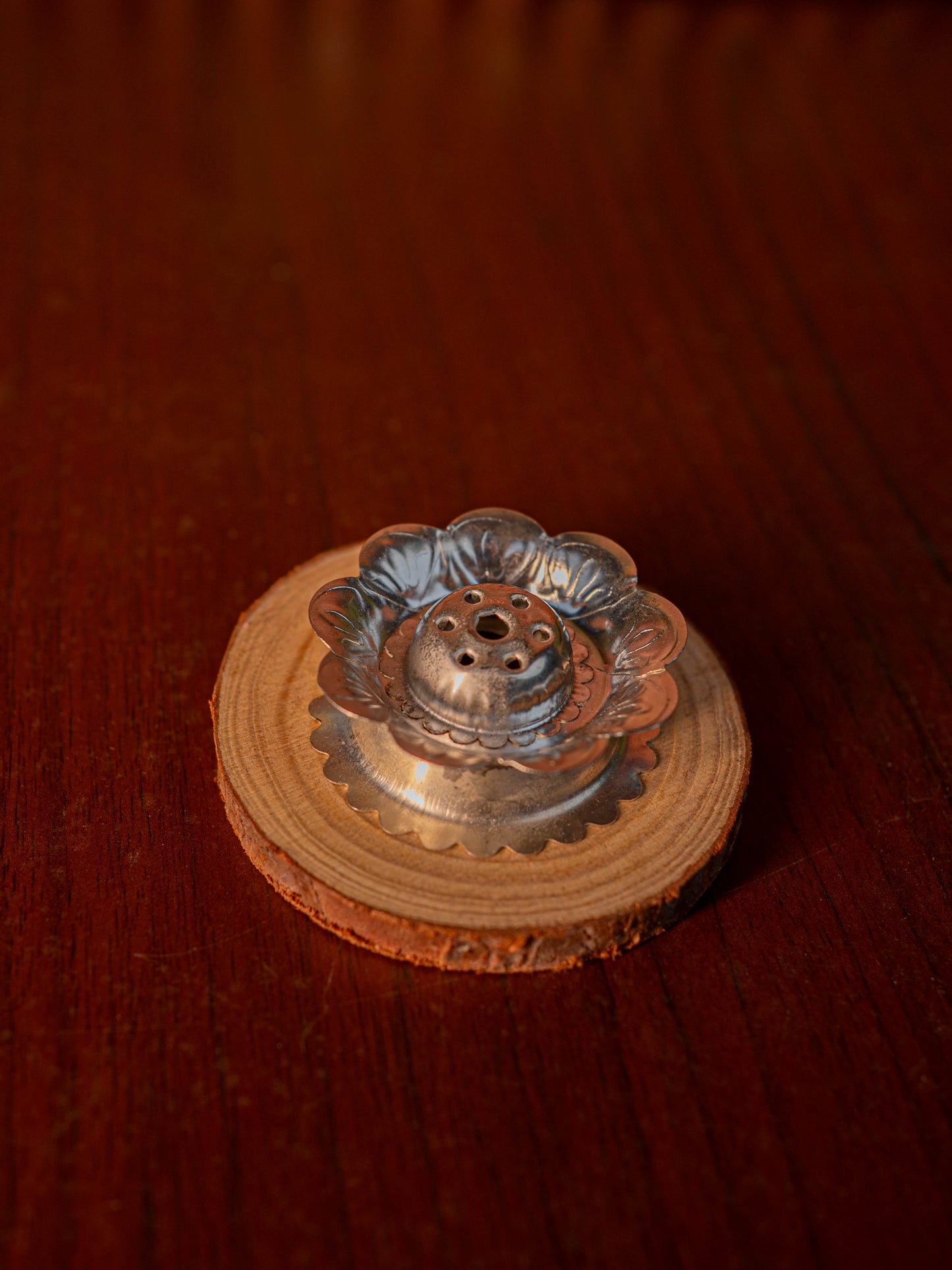 German silver agarbathi stand - WBG1922