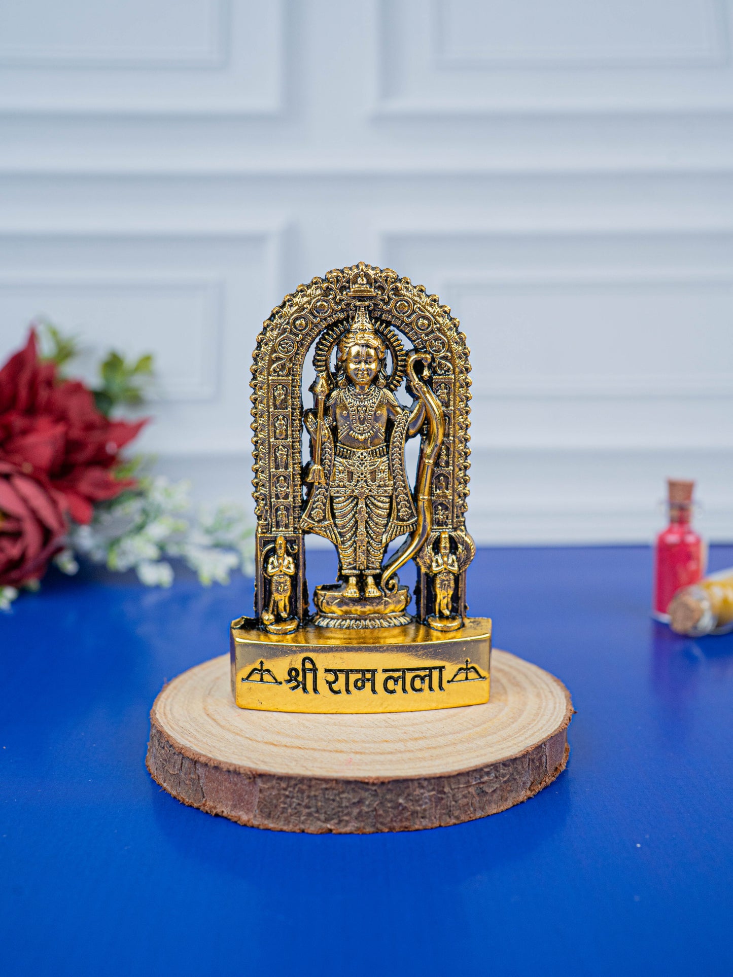 Murti - Ram Lala - Gold Antique - WBG1923