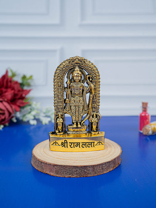 Murti - Ram Lala - Gold Antique - WBG1923