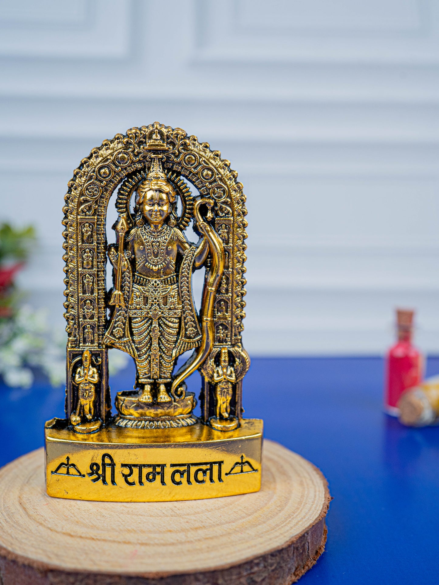 Murti - Ram Lala - Gold Antique - WBG1923