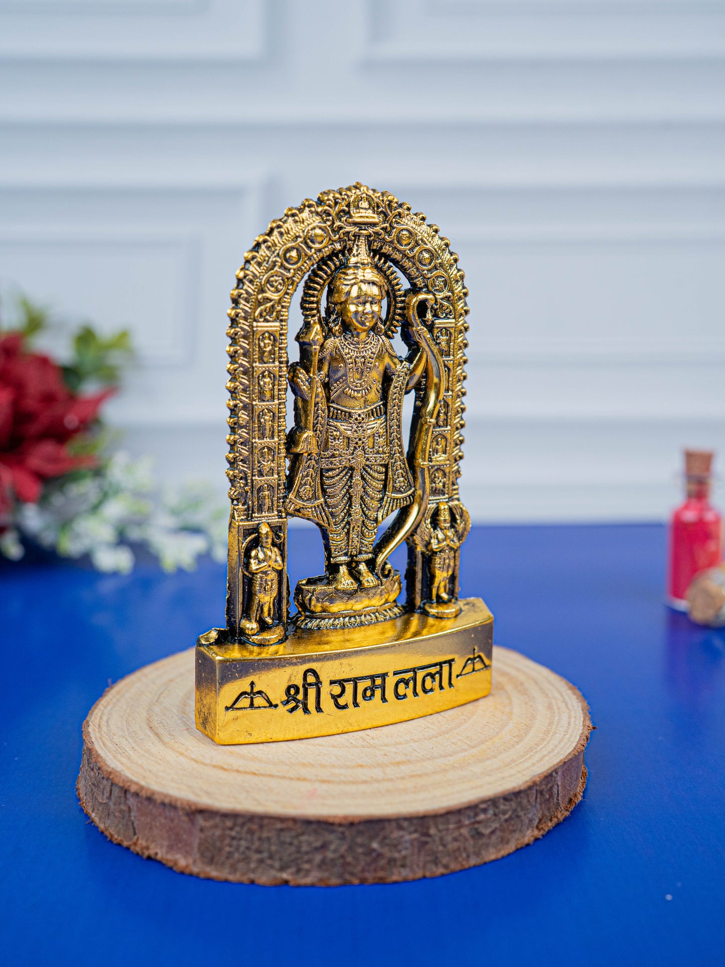 Murti - Ram Lala - Gold Antique - WBG1923