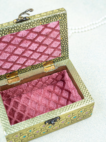 Jewel Box with Elephant Design - 6x4 inch - WBG1927
