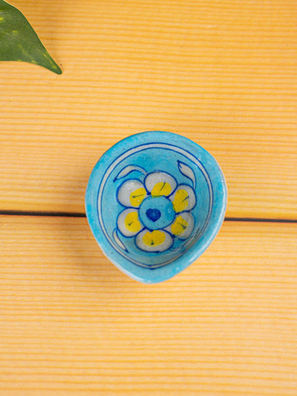 Handmade Pottery Diya - 2 inch - WBG1928