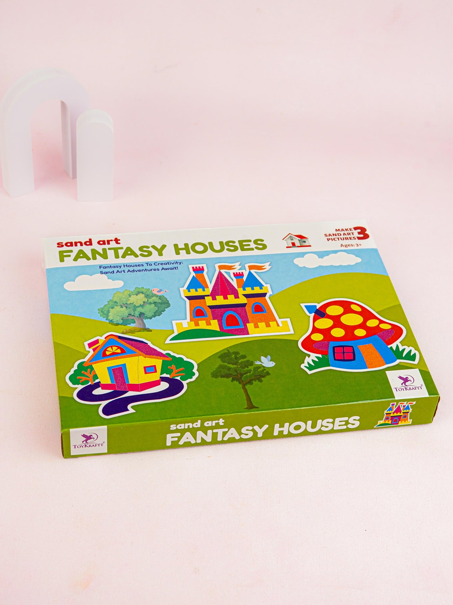 DIY Kit - Sand Art with Fantasy Homes - WBG1938