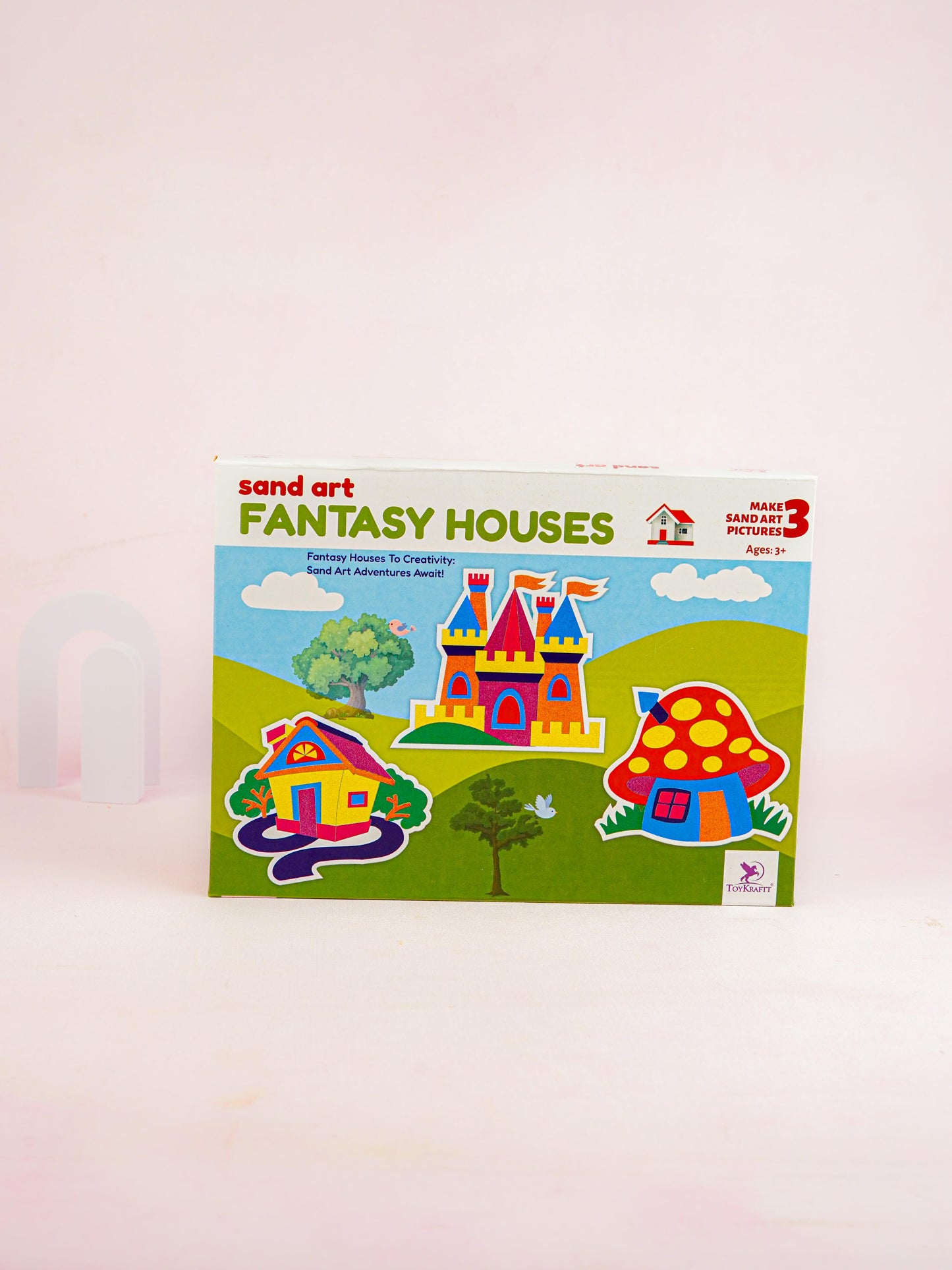 DIY Kit - Sand Art with Fantasy Homes - WBG1938