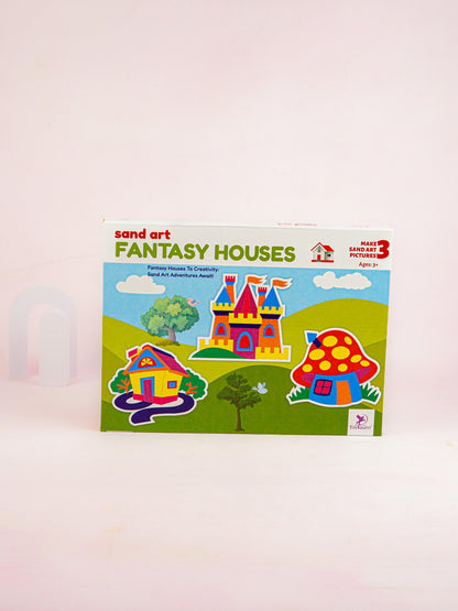 DIY Kit - Sand Art with Fantasy Homes - WBG1938