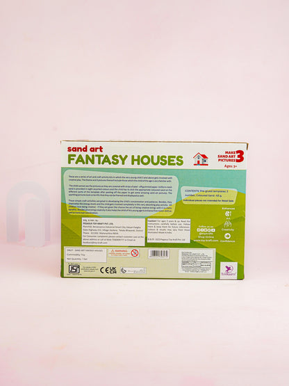DIY Kit - Sand Art with Fantasy Homes - WBG1938