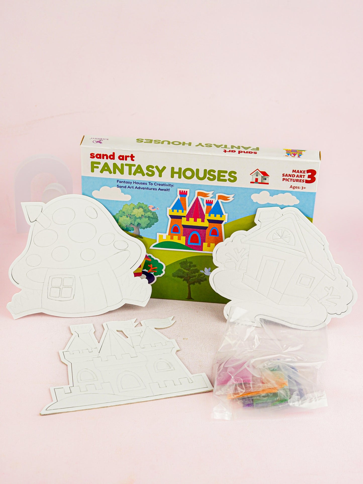 DIY Kit - Sand Art with Fantasy Homes - WBG1938