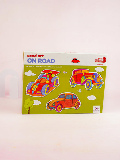 DIY Kit - Sand Art with On Road Design - WBG1939