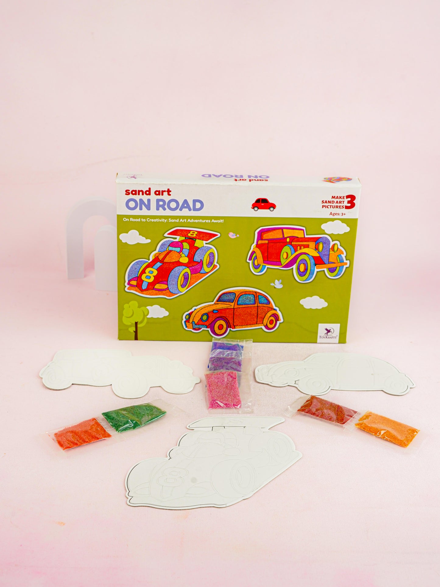 DIY Kit - Sand Art with On Road Design - WBG1939