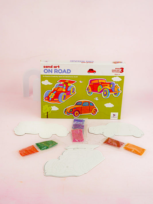 DIY Kit - Sand Art with On Road Design - WBG1939