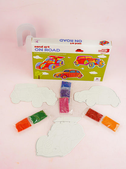 DIY Kit - Sand Art with On Road Design - WBG1939