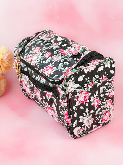 Floral Print Travel Pouch - WBG1954