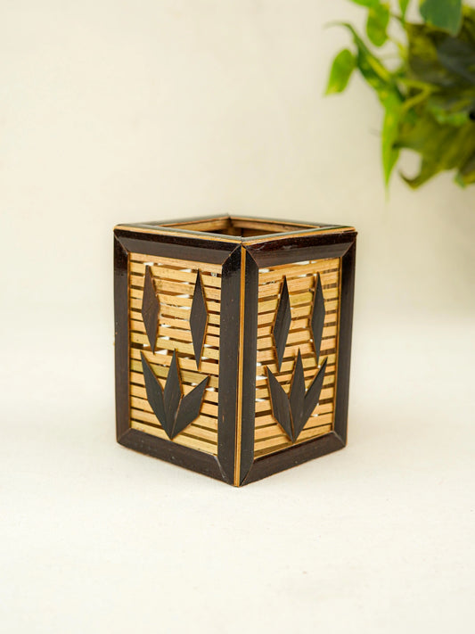 Bamboo - Pen Stand - 4 inch - WBG1957